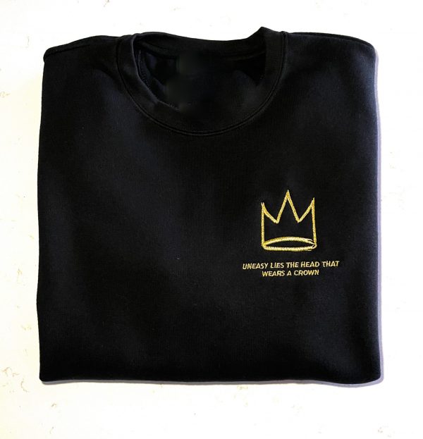 Crown Sweatshirt - Black (Limited Edition) - Image 2