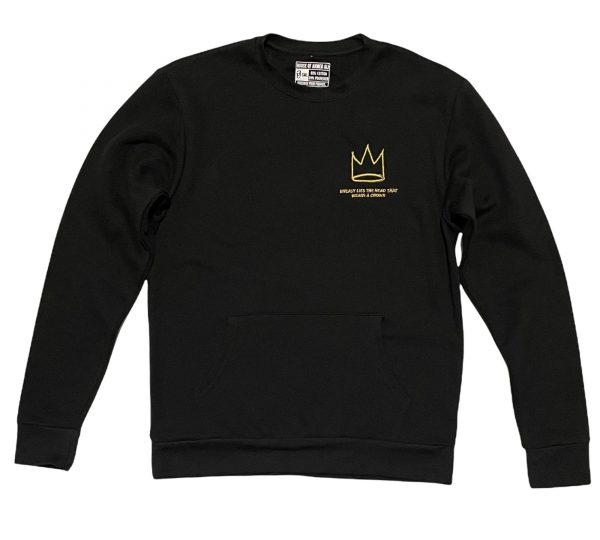 Crown Sweatshirt - Black (Limited Edition)