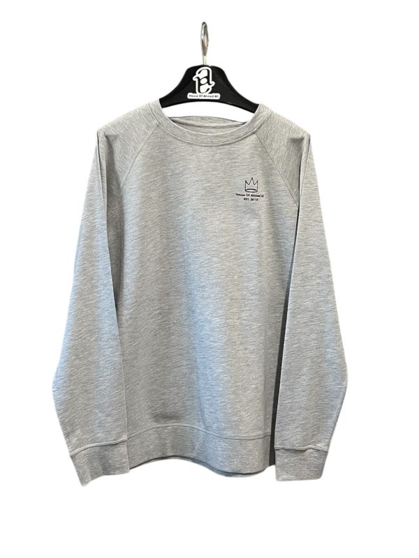 Lady Liberty Raglan Sweatshirt (Grey)